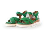 Tamaris Sandalen in maat 37 Groen | 10% extra korting, Tamaris, Verzenden, Sandalen of Muiltjes, Zo goed als nieuw