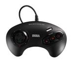 SEGA Mega Drive Mini Classic USB Controller - Zwart, Spelcomputers en Games, Spelcomputers | Sega, Verzenden, Zo goed als nieuw