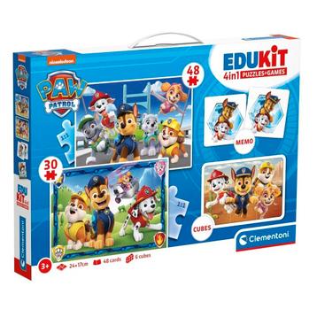 Clementoni Edukit 4-in-1 Paw Patrol Puzzelset beschikbaar voor biedingen