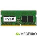 Crucial DDR4 SODIMM 1x4GB 2400 - [CT4G4SFS824A], Computers en Software, RAM geheugen, Nieuw, Verzenden