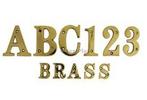 LETTERS & CIJFERS MESSING GEPOLIJST -ARC-, Ophalen of Verzenden, Nieuw, Zeilboot of Motorboot