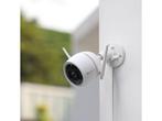 EZVIZ H3C - Beveiligingscamera - Wifi - 2K - Nachtzicht 30m, Audio, Tv en Foto, Videobewaking, Verzenden, Nieuw