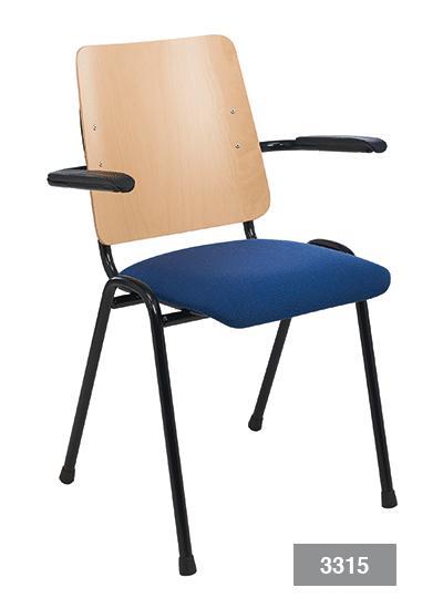 Basis kerkstoel 6630, Zakelijke goederen, Kantoor en Winkelinrichting | Kantoormeubilair en Inrichting