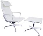 EA124-EA125 DD design | Lounge stoel met Hocker, Huis en Inrichting, Fauteuils, Verzenden, Nieuw