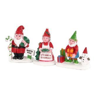 Kerstdorp accessoire | Lemax | Christmas Garden Gnomes |, Diversen, Kerst, Nieuw, Verzenden