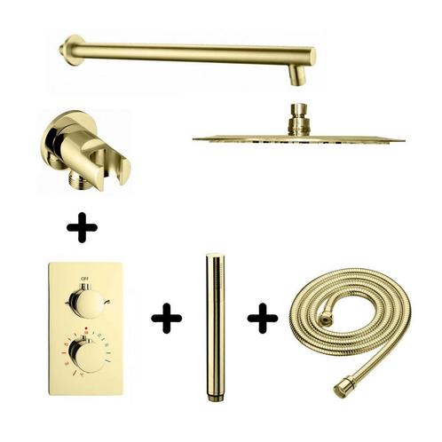 Regendoucheset Best Design Nancy Rond Thermostatische, Doe-het-zelf en Verbouw, Sanitair, Kraan, Nieuw, Ophalen of Verzenden