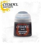 Citadel Colour Abaddon Black Base Paint 12 Ml (Warhammer, Hobby en Vrije tijd, Wargaming, Ophalen of Verzenden, Nieuw