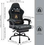 Ergonomische Bureaustoel -  Office Chair - Gamestoel - Volwa, Huis en Inrichting, Bureaustoelen, Verzenden, Zo goed als nieuw