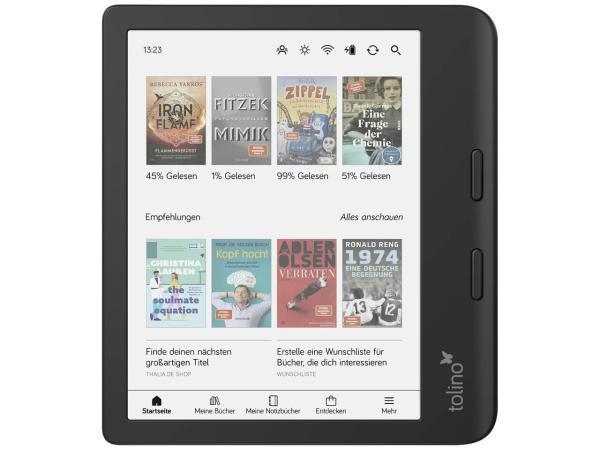 Veiling - Tolino Vision Color 7 32GB [wifi] zwart, Computers en Software, E-readers