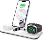 Alkaya - 3in1 Stand MagSafe Wireless Charger - White, Verzenden, Nieuw