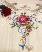 Tafelkleed - 260 cm - 166 cm - Tafelkleed met kruissteek