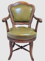 Francesco Molon - Bureaustoel - Hout, Leder - Veneti Luxury