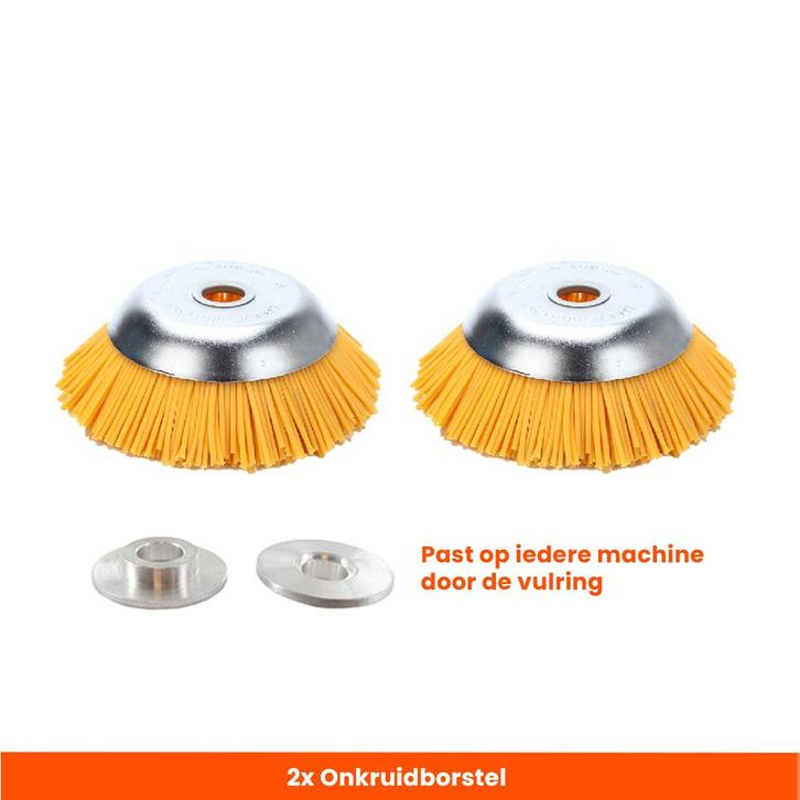 Set van 2 Stuks! Kibani Nylon Onkruidborstel 20 MM -, Tuin en Terras, Onkruidbranders, Nieuw