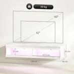 TV Kast, Hangend TV Lowboard Met RGB LED-Verlichting In 16 K, Huis en Inrichting, Kasten | Televisiemeubels, Verzenden, Nieuw