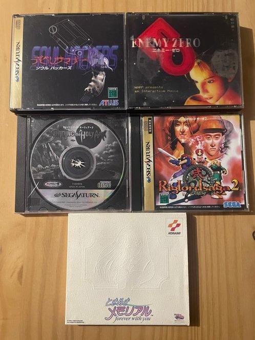 Sega - Saturn - lot of 10 Japanese import - Videogame - In, Spelcomputers en Games, Spelcomputers | Overige Accessoires