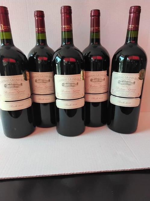 2019 Chateau Grand-Jean - Bordeaux Bordeaux Supérieur - 5, Verzamelen, Wijnen