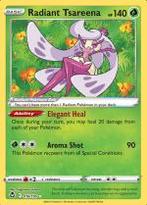 Radiant Tsareena 016/195 Silver Tempest, Hobby en Vrije tijd, Verzamelkaartspellen | Pokémon, Ophalen of Verzenden, Nieuw, Losse kaart