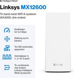 Linksys Velop MX12600 - Mesh Wifi - Wifi 6 - 4200 Mbps -, Verzenden, Zo goed als nieuw