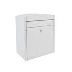 STOER! Lyon wandbrievenbus staal - wit, Verzenden, Nieuw