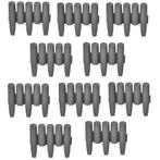 Palissade - borderrand - kunststof - donkergrijs - 5,4m, Verzenden, Nieuw