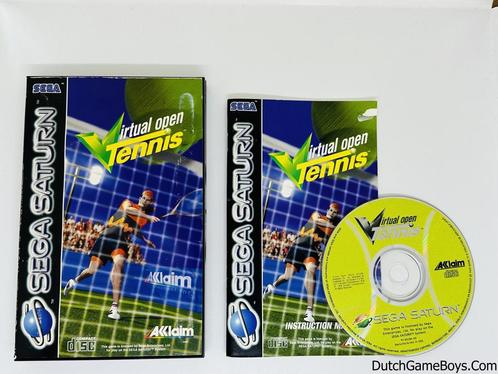 Sega Saturn - Virtual Open Tennis, Spelcomputers en Games, Games | Sega, Gebruikt, Verzenden
