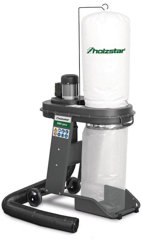 Afzuiginstallatie hout 1200m³/h 0,55kW 230V  Holzstar, Doe-het-zelf en Verbouw, Ventilatie en Afzuiging, Ophalen of Verzenden