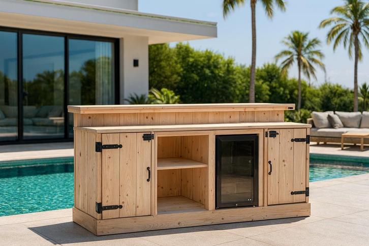 Bar Ferro - Bouwpakket Perfecte Thuisbar - Black Friday Deal, Huis en Inrichting, Woonaccessoires | Overige