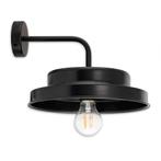 Ledisons Solar LED-wandlamp Barna zwart, Tuin en Terras, Buitenverlichting, Nieuw