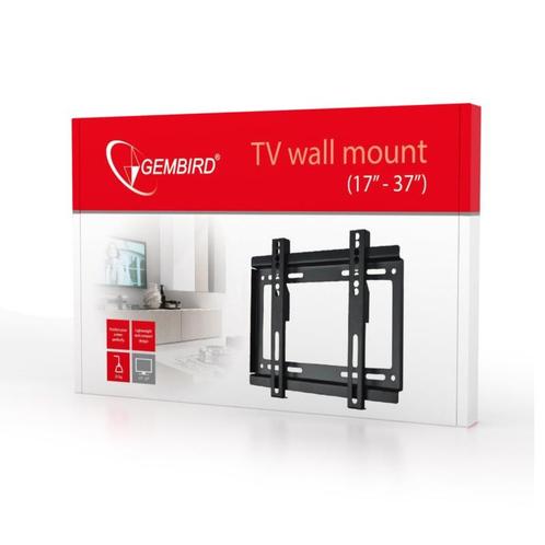 Gembird tv muurbeugel muur ophang beugel wand 17-37 inch, Audio, Tv en Foto, Televisiebeugels, Nieuw, Verzenden