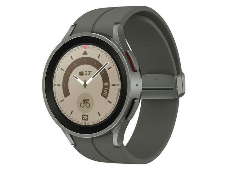 Samsung Galaxy Watch 5 Pro - Smartwatch - 1,4 inch AMOLED -, Sieraden, Tassen en Uiterlijk, Smartwatches, Zo goed als nieuw, Verzenden