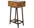 BePureHome Skybox Nachtkastje / Sidetable Naturel, Huis en Inrichting, Tafels | Bijzettafels, Ophalen of Verzenden, Nieuw