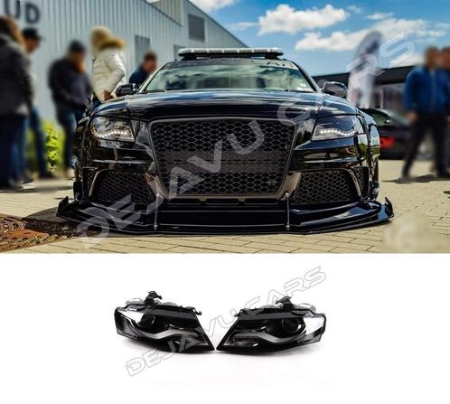 LED Koplampen Bi Xenon look voor Audi A4 B8, Auto diversen, Tuning en Styling, Ophalen of Verzenden