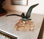 Chatil - sculptuur, Mouette - 16 cm - Brons, Kristal, Antiek en Kunst