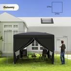 TRUUSK Paviljoen Ca.3x3m, Waterafstotend Stabiel Winterbeste, Verzenden, Nieuw