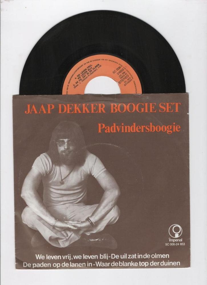 Jaap Dekker Boogie Set – Padvindersboogie (1-7-Vinyl-Single, Cd's en Dvd's, Vinyl Singles, Ophalen of Verzenden