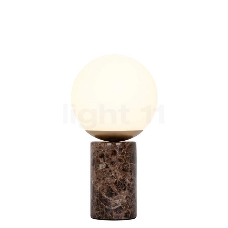 Nordlux Lilly Tafellamp, marmer bruin (Tafellampen), Huis en Inrichting, Lampen | Tafellampen, Nieuw, Verzenden