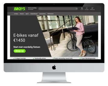 Prachtige e-bike webshop te koop! Incl NL leverancier beschikbaar voor biedingen
