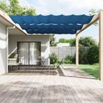 vidaXL Luifel verticaal 200x420 cm oxford stof blauw, Tuin en Terras, Zonneschermen, Verzenden, Nieuw