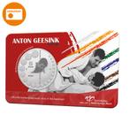 Anton Geesink Vijfje 2021 BU-kwaliteit in coincard, Postzegels en Munten, Munten | Nederland, Verzenden