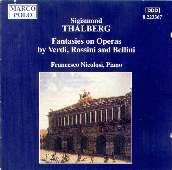cd - Sigismond Thalberg - Francesco Nicolosi â Fantasie., Cd's en Dvd's, Cd's | Overige Cd's, Zo goed als nieuw, Verzenden