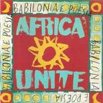 cd - Africa Unite - Babilonia E Poesia, Cd's en Dvd's, Zo goed als nieuw, Verzenden