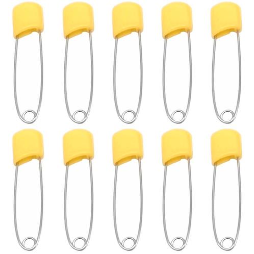 Fako Bijoux® - 10 Veiligheidsspelden Met Beschermkap -, Sieraden, Tassen en Uiterlijk, Broches, Verzenden