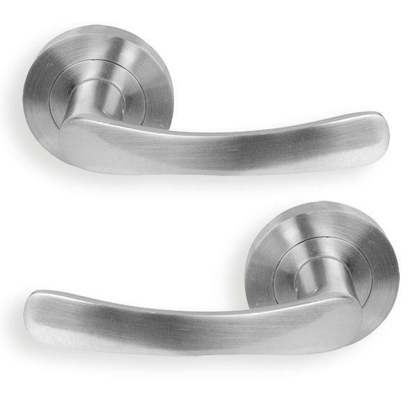 Deurklink set - neutraal design - goedkoop - deurkruk, Doe-het-zelf en Verbouw, Hang- en Sluitwerk, Klink of Kruk, Nieuw, IJzer