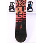 163 snowboard SALOMON PULSE rtl, BLACK/orange, woodcore, sid, Verzenden, Gebruikt