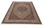 New Indian Tabriz Wool&Silk Carpet with Luxurious Mahi, Nieuw
