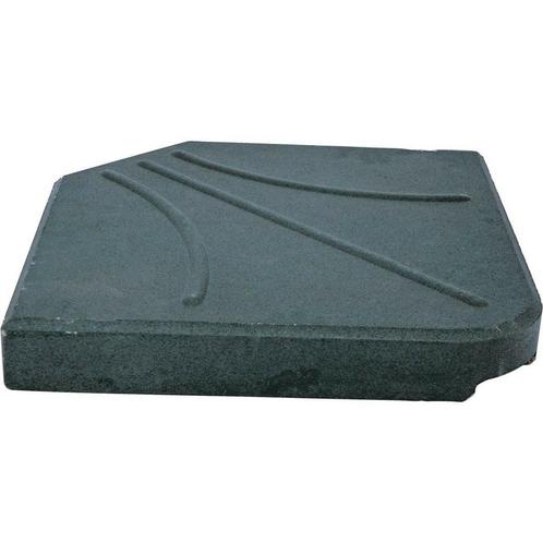 Betonplaat voor zweefparasol zwart vierkant, Huis en Inrichting, Stoelen, Zwart, Nieuw, Ophalen of Verzenden