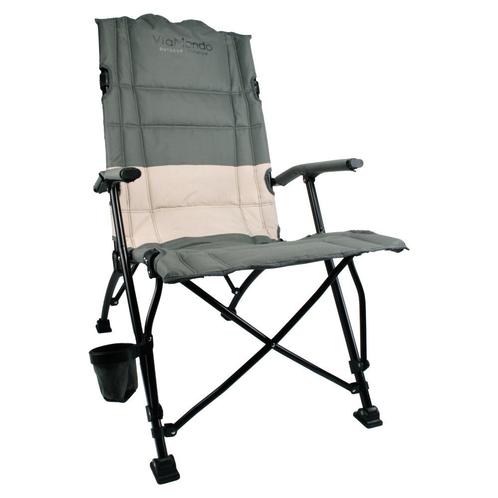 ViaMondo Premium Vouwstoel Cremeverde Alto, Caravans en Kamperen, Kampeeraccessoires, Nieuw