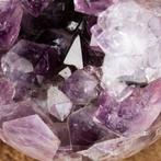 Extreem waardevolle amethystsphere - Grote diep paarse, Verzamelen, Mineralen en Fossielen