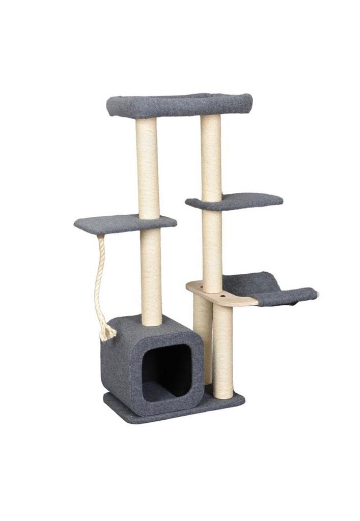Katten krabpaal Candy - klimboom - krabmeubel - grijs, Dieren en Toebehoren, Krabmeubelen, Nieuw, Ophalen of Verzenden