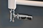 Wiesbaden Luxe thermostatische radiator aansluitset, recht,, Doe-het-zelf en Verbouw, Ophalen of Verzenden, Nieuw, Radiator, Hoog rendement (Hr)